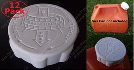12 Gott Gas Can CAPS ONLY Blitz Rubbermaid Fuel Gallon Safety Lid w Viton Gasket - $15.95