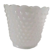 VTG Fire King Hobnail Milk Glass  Bowl/Vase  4 1/2 In  - $203.44 MXN