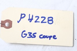2003-2004 INFINITI G35 VARIABLE VALVE TIMING VVT SOLENOID RIGHT SIDE P4228 image 10