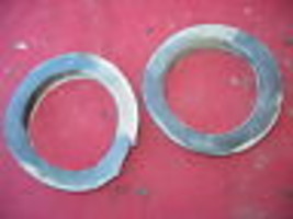 Front Strut Spring Rubber Covers #1 1963 63 Fiat 1200 - £4.91 GBP