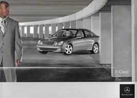 2005 Mercedes-Benz E-CLASS brochure catalog E 320 CDI 500 E55 AMG US 05 - £7.81 GBP