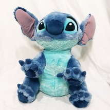 Stitch Plush Doll Disney Parks Lilo &amp; Stitch Stuffed Animal 13&quot; Blue Alien - £22.94 GBP