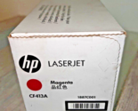 HP CF413A Magenta LaserJet Printer Toner Cartridge - $38.00