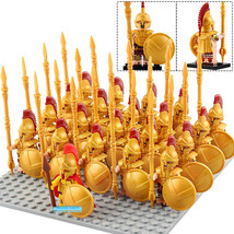 Medieval Castle Knights Heroes of Sparta Army Lego Moc Minifigures Set 2... - £26.06 GBP