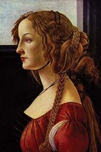 Portrait of Simonetta Vespucci by Sandro Botticelli - Art Print - £16.54 GBP+