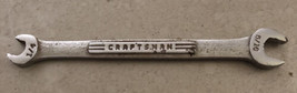 Craftsman 1/4&quot; 5/16&quot; Open End Wrench Vintage 44571 Series Made in USA - $3.87