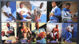 1991 Pro Line Portraits Detroit Lions Team Set of 10 Football Cards - £4.69 GBP