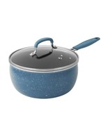Pioneer Woman ~ KEEPSAKE BLUE SPECKLE ~ 2.5 Qt. ~ Nonstick ~ Saucepan w/Lid - $46.01 CAD