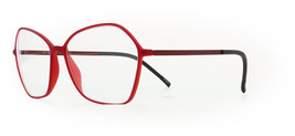 SILHOUETTE 1591 75 3040 Urban Lite Red Eyeglasses 1591 753040 53mm - $175.42