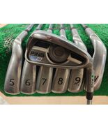 Ping G Series Green Dot Golf Iron Set 4-PW Extra Stiff X Flex Steel Shaf... - $285.00