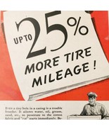 1947 Bowes Seal Fast Tire Supply Advertisement Automobilia Tube Repair D... - $371.09 MXN