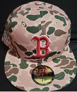 New Era 59Fifty Boston Red Sox 2004 World Series Cap Hat Duck Camo Size ... - £33.08 GBP