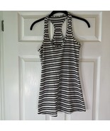 LULULEMON Cool Racerback Tank Top Black White Apex Stripe Size 0 - $337.68 MXN