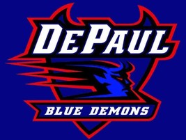 DePaul Blue Demons Hand Flag 3x5ft - £12.64 GBP