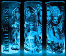 Glow in the Dark Fifth Element 90s Scifi Action Movie Cup Mug Tumbler 20 oz - £17.86 GBP