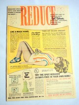 1952 Ad Chew Spot Reducer, Newark, N.J. Lose Weight Where It Shows the Most - $7.99