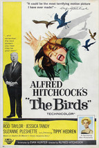 Alfred Hitchcock&#39;s The Birds - Movie Poster (Regular Style) (Size: 24&quot; x... - $19.00