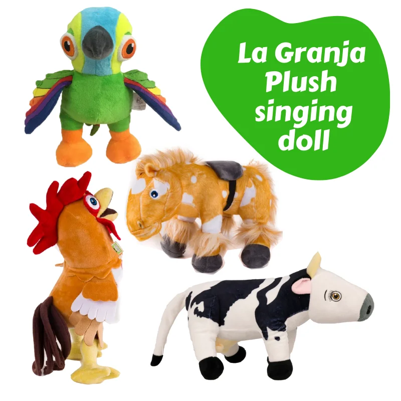 La Granja De Zenon Singing Plush Toys for Boys And Girls Stuffed Animals Kawaii - £28.98 GBP