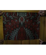 Pixies Poster The July 24 2018 Raleigh North Carolina Concert Poster - $378.90 CAD