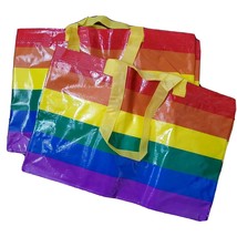 Ikea Storstomma Frakta Large 71L Pride Rainbow Shopping Bag 10483210 Lot of 2 - £13.10 GBP