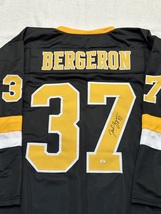 Patrice Bergeron Signed Boston Bruins Hockey Jersey COA - £178.86 GBP