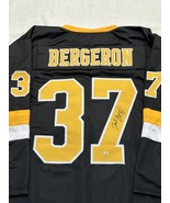 Patrice Bergeron Signed Boston Bruins Hockey Jersey COA - £182.51 GBP