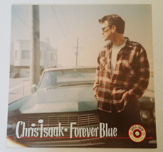 Chris Isaak Poster Forever Blue Record Cover Flat Double Sided 1995 Nm - £14.18 GBP