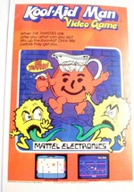 1983 Color Ad Kool-Aid Man Video Game from Mattel - £6.36 GBP