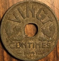 1941 état Français 20 Centimes - £1.59 GBP