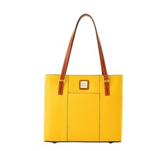 Dooney &amp; Bourke Pebble Grain Small Lexington Tote - Mustard - £187.30 GBP