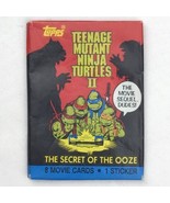 1991 Topps Teenage Mutant Ninja Turtles 2 The Secret Of The Ooze Movie C... - £9.51 GBP