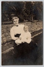 Helena MT Boy And His Grandmother Bardon &amp; Reing Family Photo c1910 Postcard T24 - £15.67 GBP