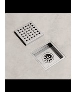 Vigo VG07004 Shower Drain 2-1/4&quot; Connection Pattern Grate Shower - Nickel - £7.77 GBP