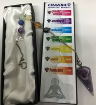 Chakra Pendulum Bracelet Amethyst - £14.49 GBP