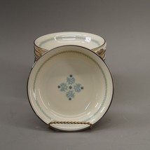 Lenox Charmaine 5.5&quot; Fruit / Dessert  Bowls  Platinum  Rim  Excellent  C... - $10.39