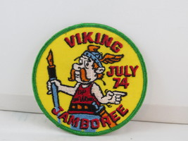 Vintage Event Patch - The Canadian Viking Jamboree 1974 - Amazing Graphic - £15.18 GBP