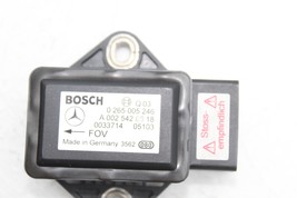 03-06 MERCEDES-BENZ W220 C215 YAW TURN RATE SENSOR A2780700687 E5917 image 11
