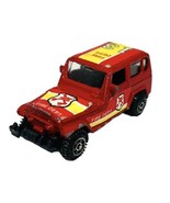 Vintage Toyota Land Cruiser FJ40 Red Fire Department Majorette 1:60 Diecast - $633.06 MXN