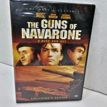 The Guns of Navarone DVD New Gregory Peck, David Niven, Anthony Quinn 2 Disc Set - $12.56