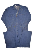 Vintage Wrangler Big Ben Denim Coveralls Mens 48 Mechanic Jumpsuit Workwear - £44.79 GBP