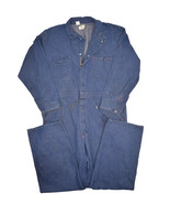 Vintage Wrangler Big Ben Denim Coveralls Mens 48 Mechanic Jumpsuit Workwear - £44.96 GBP