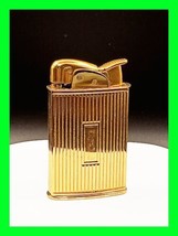 Vintage Evans Supreme / King Gold Tone Petrol Lighter - UNFIRED - Excellent Cond - £62.31 GBP