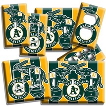 A&#39;s Oakland Athletics Baseball Team Light Switch Outlet Wall Plate Room Hd Decor - £12.89 GBP+