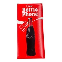 COCA-COLA Bottle Shaped Full Feature Electronic Corded Phone 5000 1983 Vintage - £31.20 GBP
