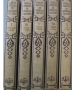 .  Great Epochs in American History, Includes Volume I, III, V, VIII and... - $3,210.21 MXN