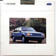 1990	Ford Escort Advertising	Dealer Sales Brochure 4600 - $6.44
