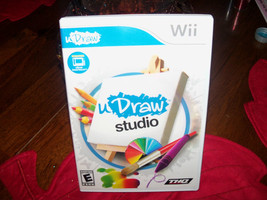 uDraw Studio Game  (Wii, 2011) with uDraw Game Tablet EUC - £50.18 GBP