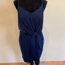 1.State dress NWT Medium Tie Front Halter Spaghetti Strap Knee Length  - £21.07 GBP