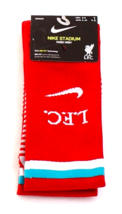Nike Red L.F.C. Liverpool Football Club Knee High Soccer Socks  Men&#39;s 6-8  NWT - £31.13 GBP