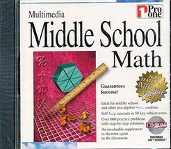 Multimedia Middle School Math - £9.25 GBP